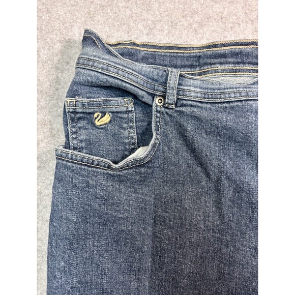 Gloria Vanderbilt Women’s Plus Size 18W Stretch Blue Jeans 38x29 Mom Jeans - Picture 4 of 10